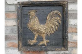 Wooden Cockerel Wall
