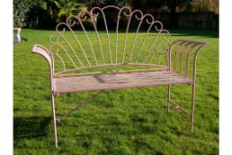 Pink Fairy Tale Garden Bench