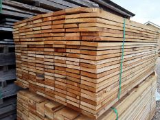 50 x Softwood Fresh Sawn Mi xed Larch / Douglas Fir Boards / Planks / Cladding 1