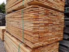 50 x Softwood Fresh Sawn Mi xed Larch / Douglas Fir Boards / Planks / Cladding 1