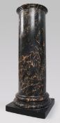 Antique Marble & Scagliola Pedestal