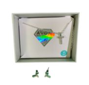 Avon Necklace and Earring set (Swarovski)