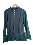 Blue Long Sleeved Grandad Top - XL