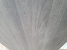 Wrens Smoky Grey Wood Effect Luxury Laminate Kitchen Worktop, RRP £170, 1.32m x 600mm x 38mm.