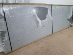 Wrens Crystal Grey Luxury Laminate Worktop RRP £620 , 3 sides edged, 3m x 960mm x 38mm