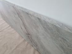 Wrens Coral Grey Luxury Laminate Kitchen Worktop, RRP £410, 2.16m x 600mm x 78mm