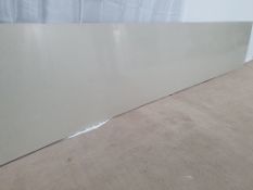 Wrens Galaxy White Kitchen TekWall/Splashback RRP £280 , 3.43m x 600mm x 10mm