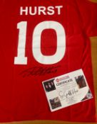 Geoff Hurst Signed T-shirt