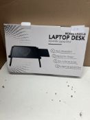 Laptop Desk Riser With Cooling Vents. RRP £25 - Grade U