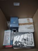 Large Assorted Box of Mixed Electrical/Tech/Homewares. Approx. RRP £150-£250