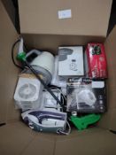 Large Assorted Box of Mixed Electrical/Tech/Homewares. Approx. RRP £150-£250