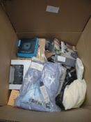 Large Assorted Box of Mixed Electrical/Tech/Homewares. Approx. RRP £150-£250