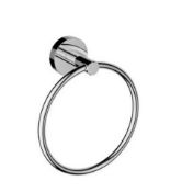 Brand New Boxed Aero Towel Ring - Chrome RRP £24 **No Vat**