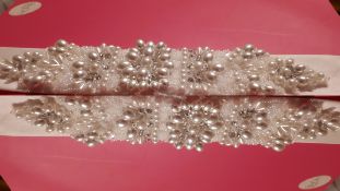 Pearl and bead belt RRP £259