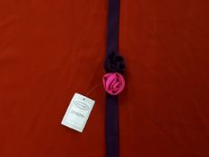 Satin designer belt