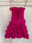 Ruby Prom prom dress small size fushcia pink