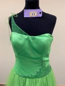 Small green prom dress from Milano Formals
