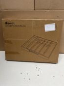Harags Adjustable Bamboo Cultery Tray. RRP £24 - GARDE U
