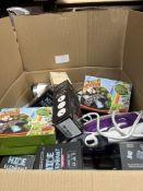Large Assorted Box Containing Electrical/Home/Tech. Approx. RRP £200 - GRADE U