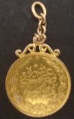 1916 Turkey Gold 100 Kurush Coin