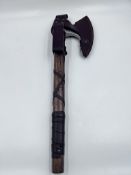Victory or Valhalla ! with rune handle, Viking axe