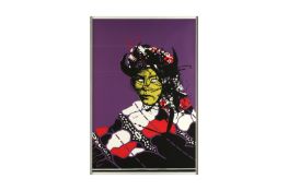 PAUL INSECT (BRITISH B.1971) Wire Views-Graf screen print, Pictures on Walls blind stamp Banksy 2...