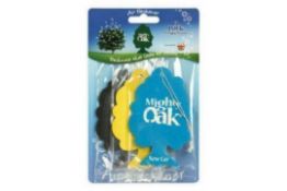 60 x Mighty Oak Pack of 3 Air Fresheners (180 in total)