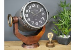 Large Table Top Search Light Clock