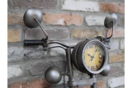 Motorbike Front Clock