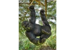 Large Hanging Gorilla Garden Ornament