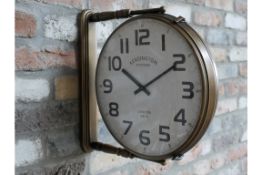 Double Sided Clock