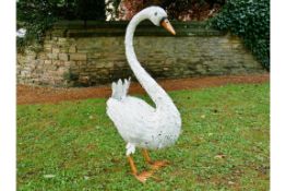 Large Standing Swan