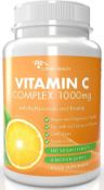 45 x Bottles Surrey Health Vitamin C 1000mg - 180 Vegan Tablets - 6 Month Supply per bottle.