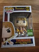 4 x Funko Pop! - THUNDARR 829 - Thundarr The Barbarian - 2021 Spring Convention