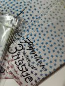 10 Packs Of Paperchase 3 Sheet Tissue Wrapping Paper
