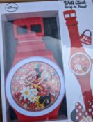 Clearance lot 1 Minnie mouse design wall clock