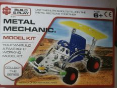 2 X Brand New A To Z Build And Play Metal Mechanic Model Kit No.6717