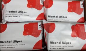 Clearance lot 30 packs alcohol wipes