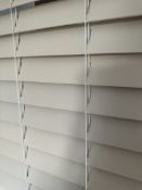 Venetian Blinds 40cm x Drop 160cm, Slat Size 50mm Linen 012
