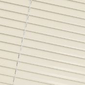 Venetian Blinds 45cm x Drop 85cm, Slat Size 27mm Oyster 006