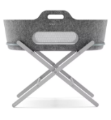 Snuz Snuzbaskit Dark Grey & Dove Stand S