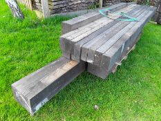 14x Softwood Sawn Timber Posts / Rails