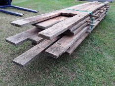 25x Job Lot Hardwood Dry Sawn English Oak Boards / Planks / Offcuts