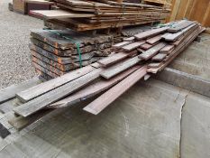 Hardwood Air Dried Sawn African Ekki Ironwood Strips ( Mixed Sizes )