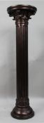 Heavy Antique Style Bronzed Pedestal Stand