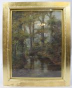 Pair of English Landscape Paintings by Henry Jarman