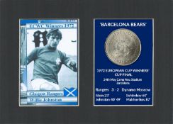 Rangers FC Wins 1972 ECWC Mounted Card & Coin Gift Set-8