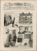 Fenian Dynamite Campaign Nitro Glycerine Found Birmingham Antique Print
