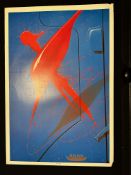 Blue Truck, Red Paint By Michael English 1982