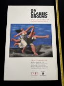 Two x On Classic Ground, Picasso Tate Gallery Exhibition Poster 1990